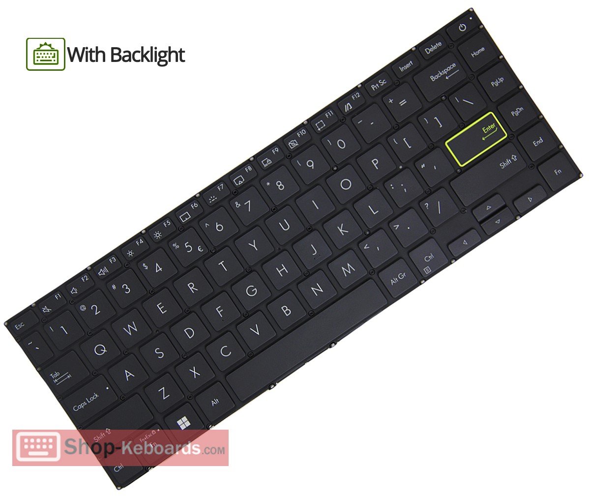 Asus 0KNB0-282AJP00  Keyboard replacement