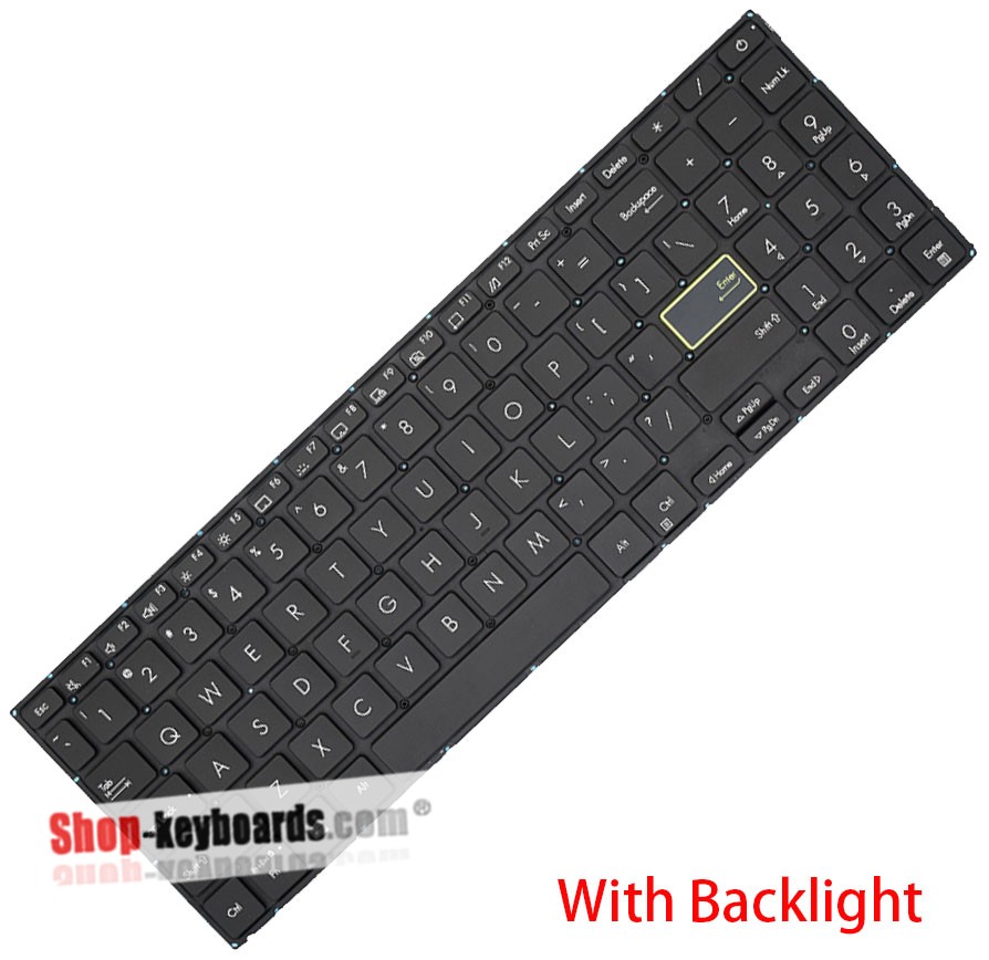 Asus 9Z.NHABU.01D Keyboard replacement