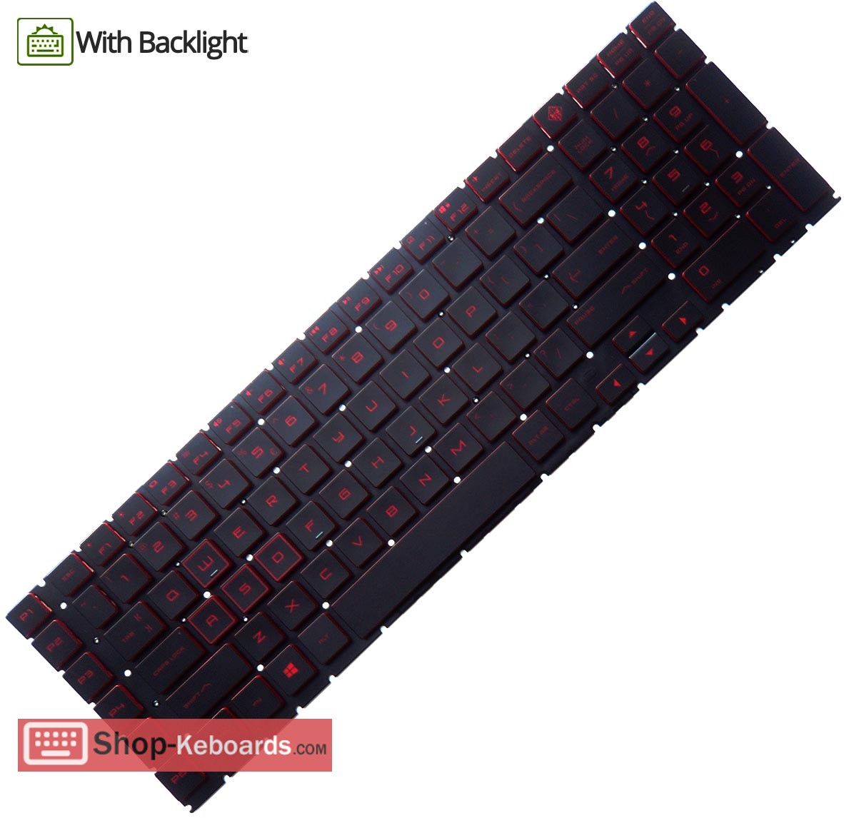 HP OMEN 17-CB0007NC  Keyboard replacement