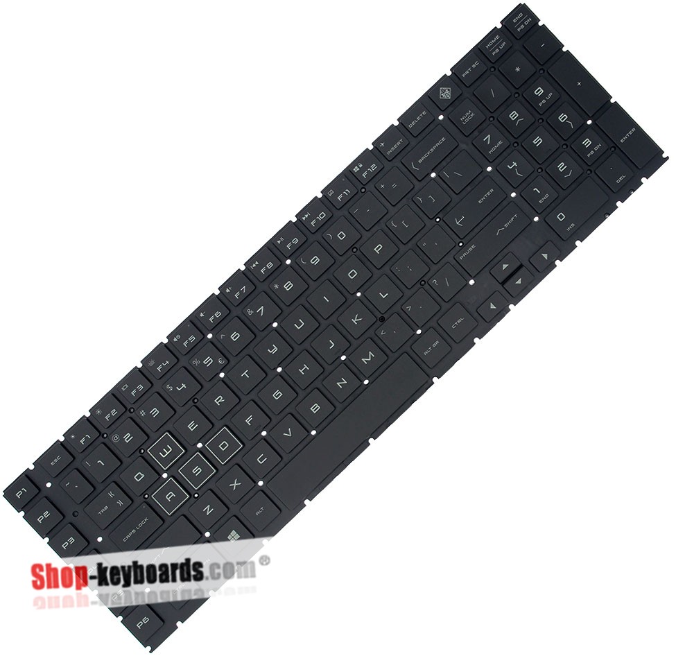 HP OMEN 17-CB0006NW  Keyboard replacement