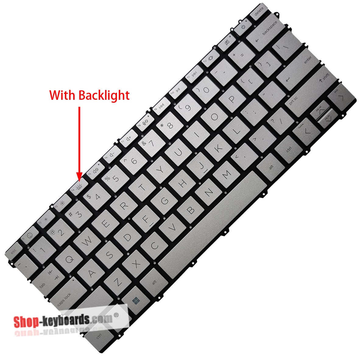 HP PK133RR1A09 Keyboard replacement