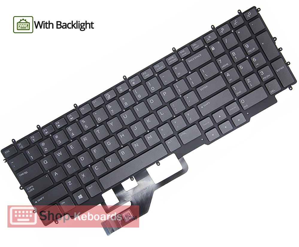 Dell G7 17 7700 Keyboard replacement