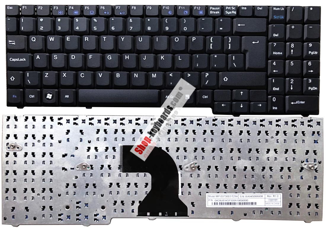 Packard Bell Easynote MX67 Keyboard replacement
