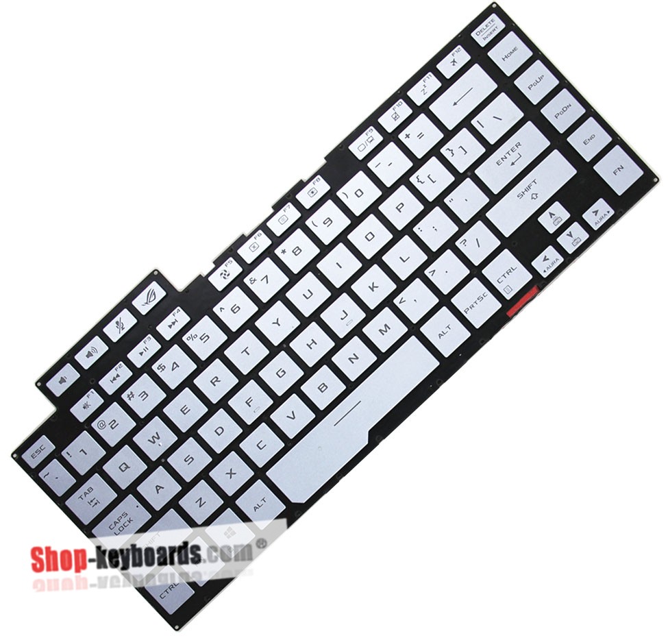 Asus GX502GV Keyboard replacement