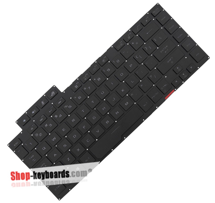 Asus GX502LWS Keyboard replacement