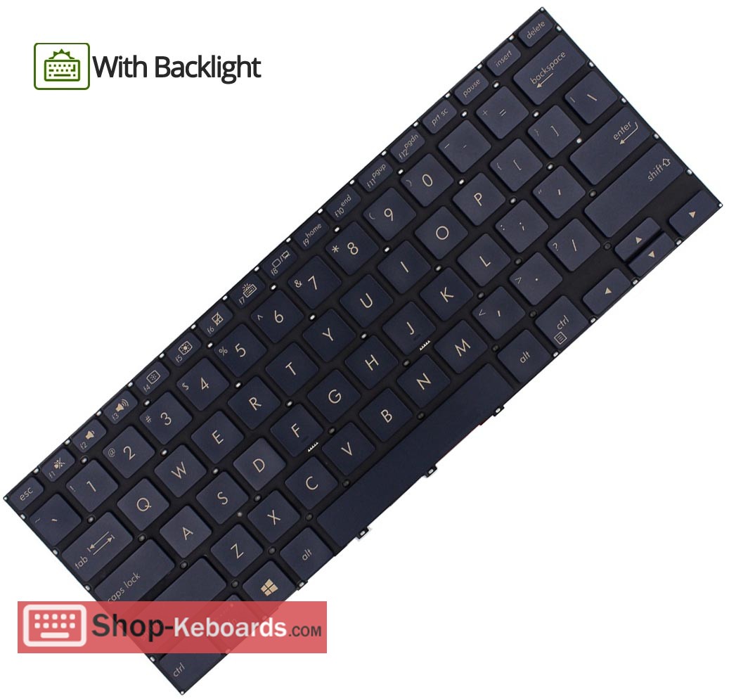 Asus 0KNB0-162WCS00 Keyboard replacement
