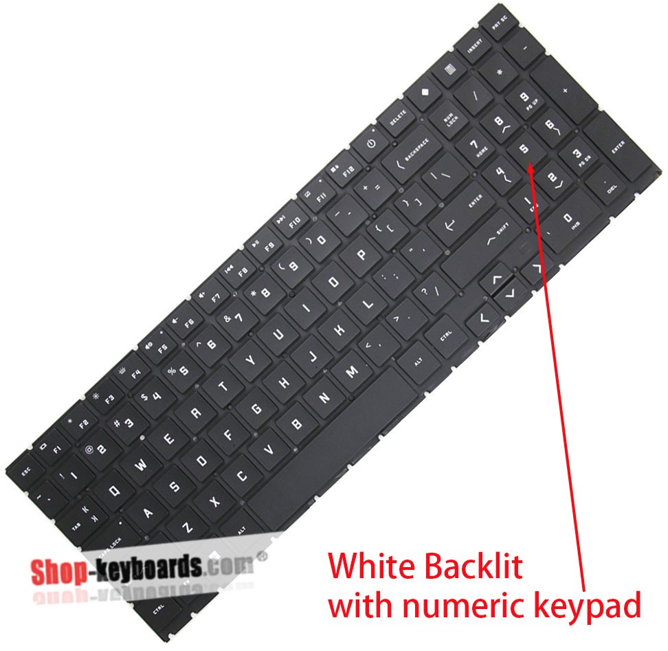 HP N14409-041  Keyboard replacement