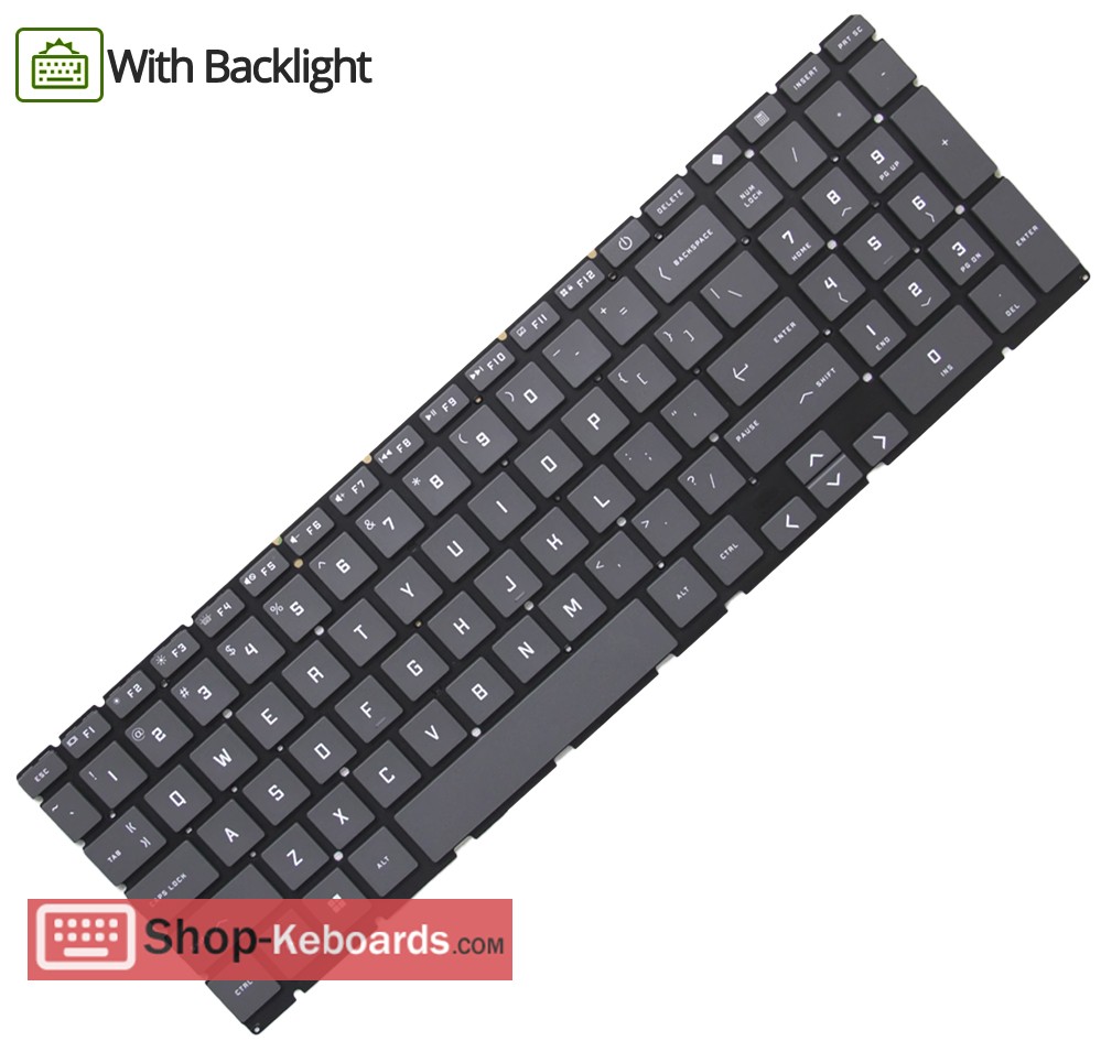 HP VICTUS 16-D0013UA Keyboard replacement