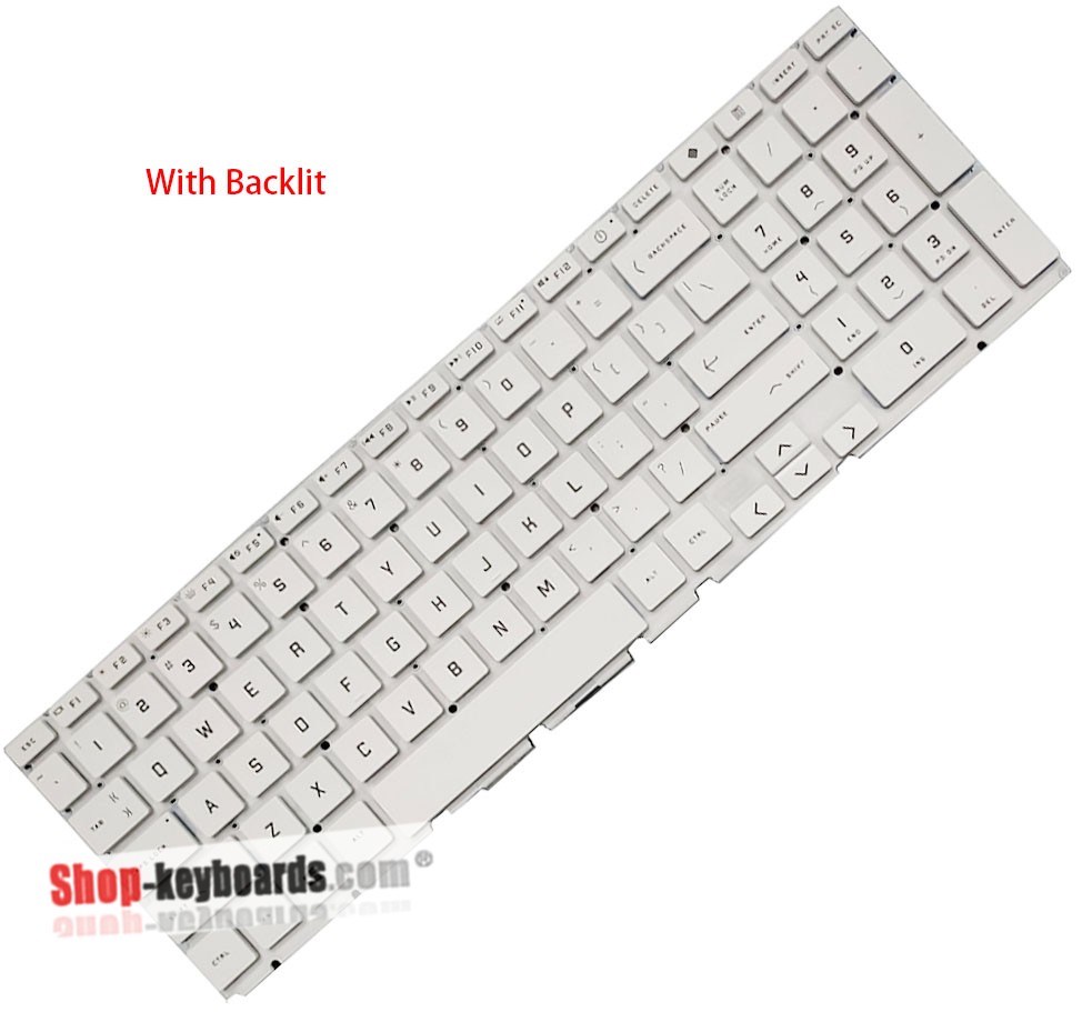 HP VICTUS 16-D0028UR Keyboard replacement