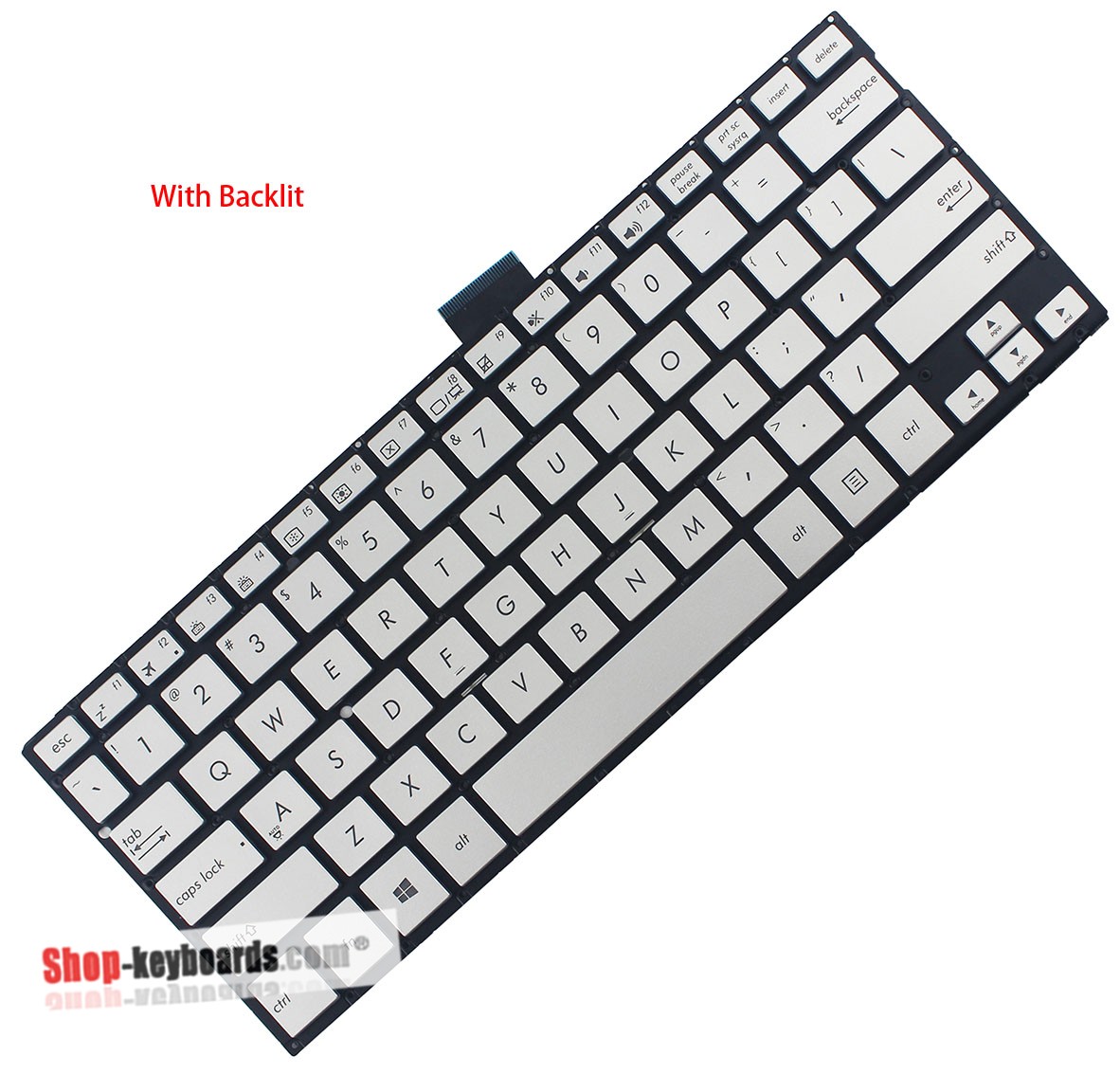 Asus 9Z.N8JBC.C1N Keyboard replacement