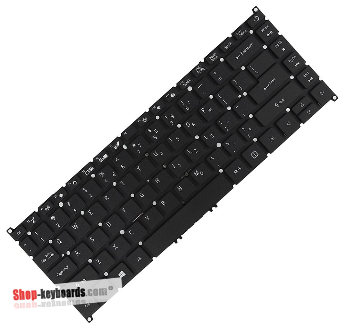 Acer AEZ8IY01010 Keyboard replacement