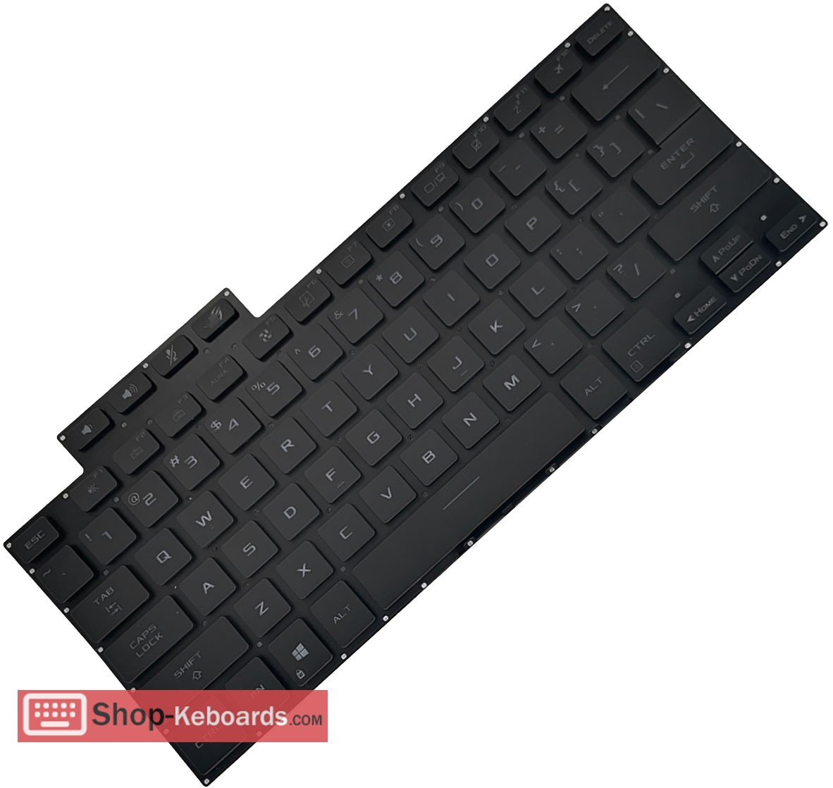 Asus ROG Flow X13 GV301RE-X13.R93050T Keyboard replacement