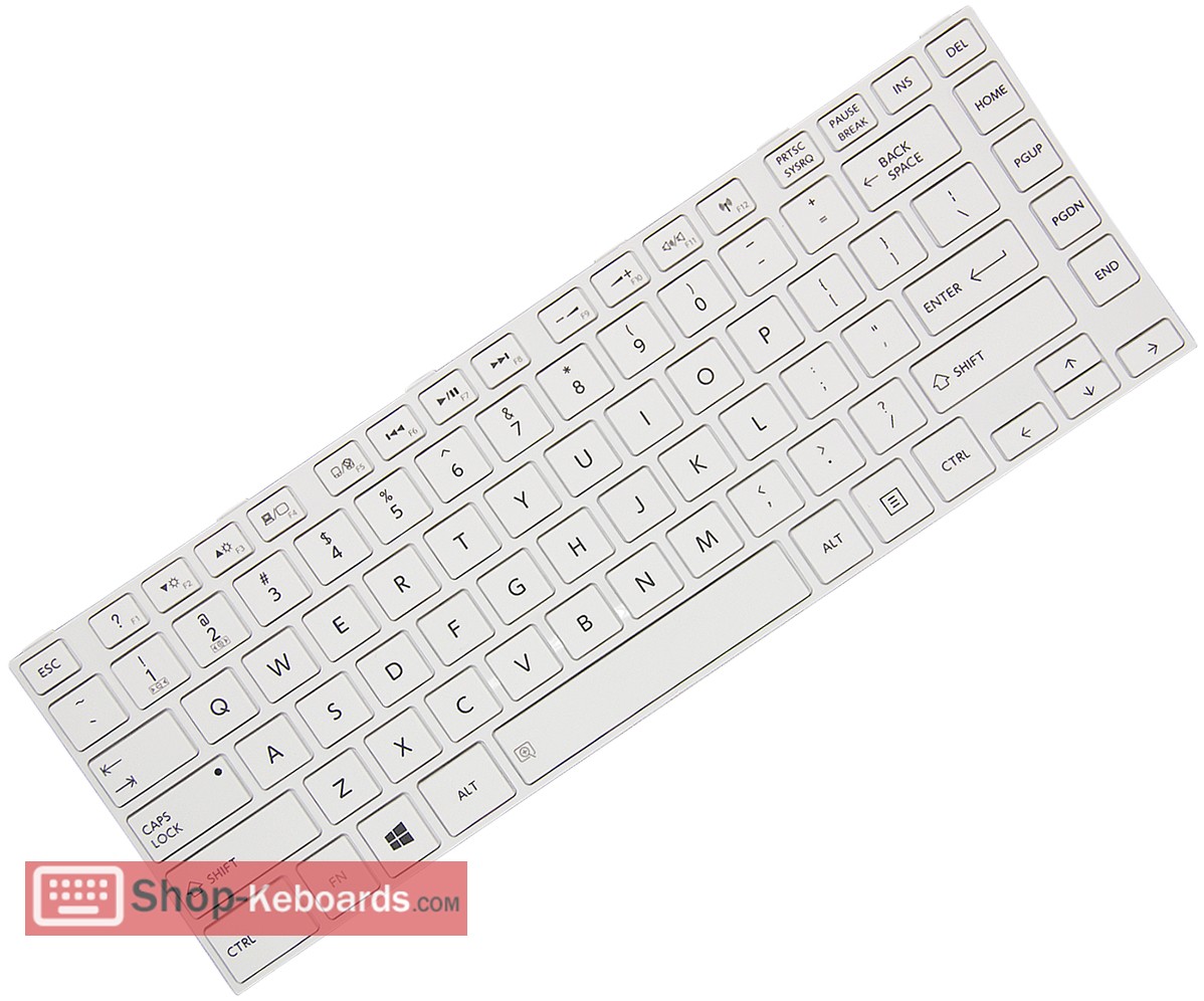 Toshiba AEBY3B00110  Keyboard replacement