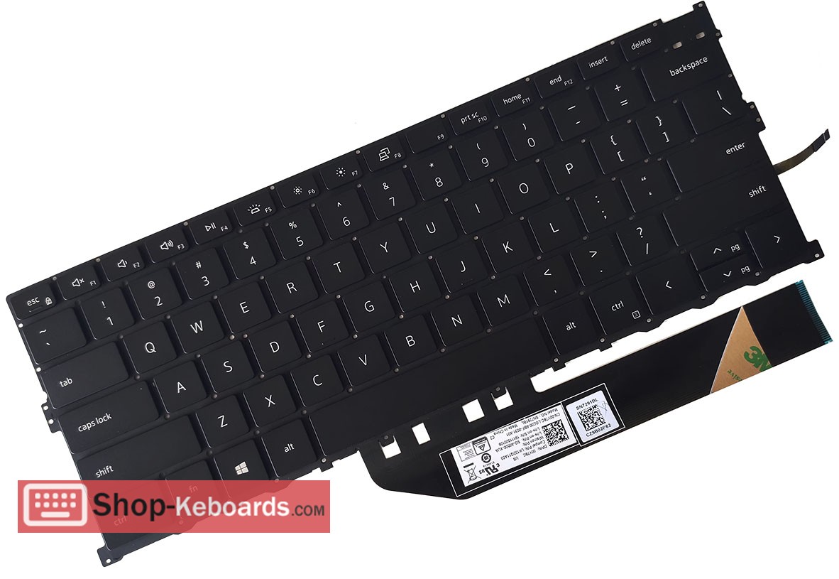 Dell DLM19B96B0J698 Keyboard replacement