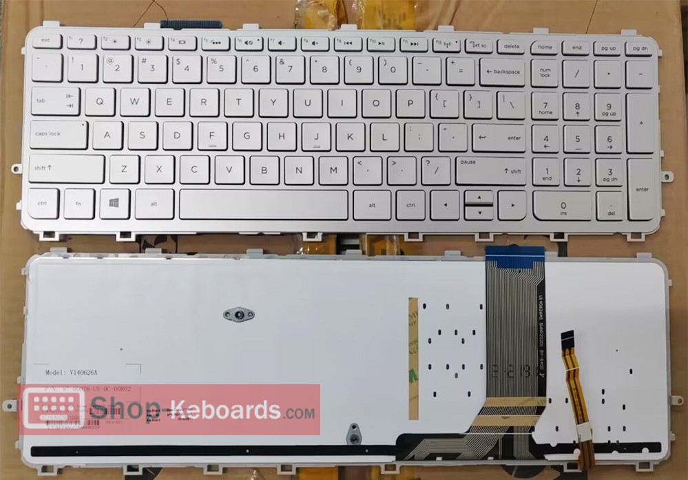 HP ENVY 15-Q208TX Keyboard replacement