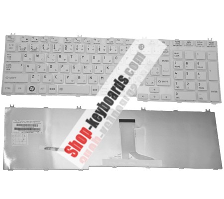Toshiba Dynabook T551/T5CB Keyboard replacement