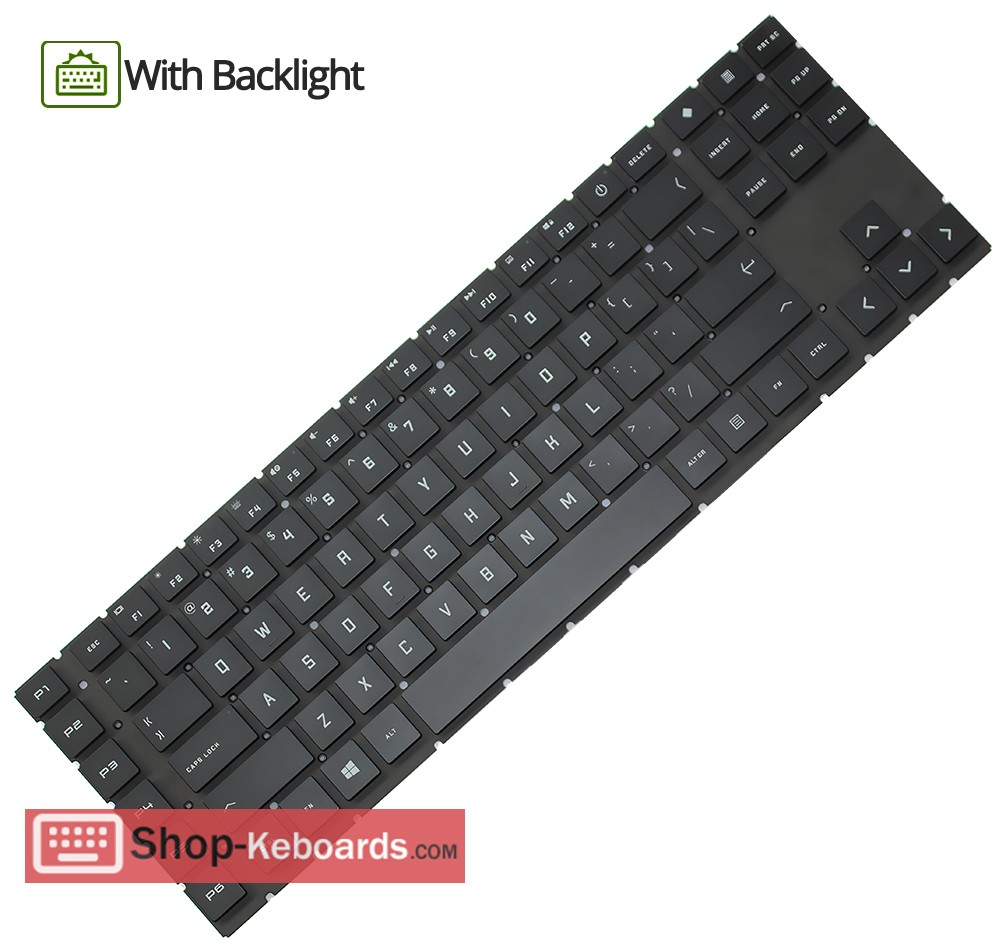 HP OMEN 17-CM2005NT  Keyboard replacement