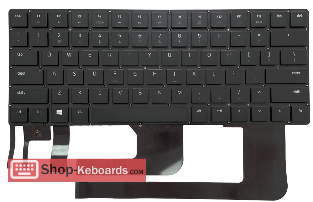 RAZER 2B-BBR01R120 Keyboard replacement