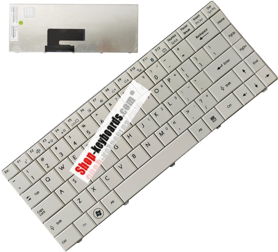 MSI X340X-U7232G32XX Keyboard replacement