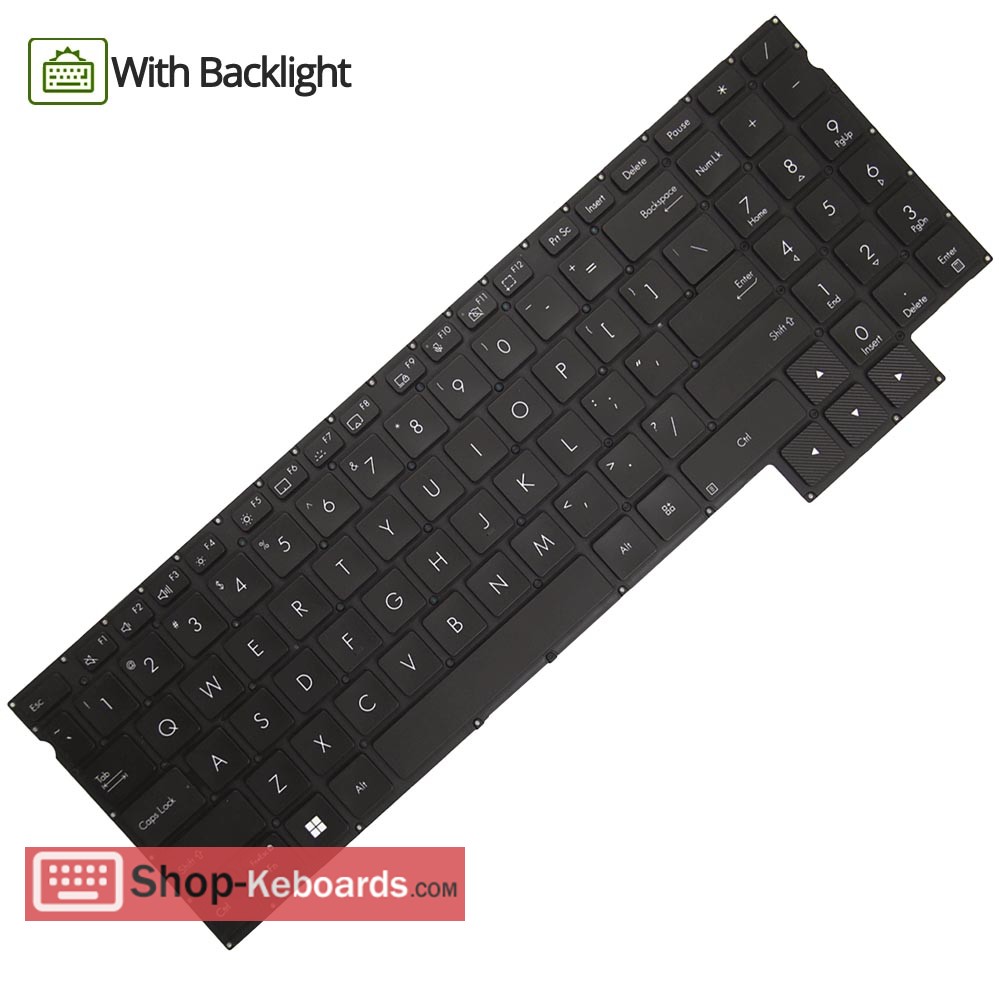 Asus 9Z.NJTBQ.000  Keyboard replacement