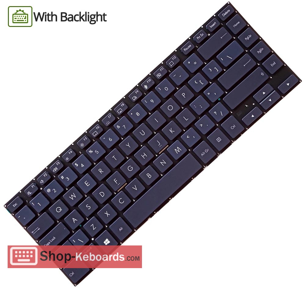 Asus PROART STUDIOBOOK W700G3T-AV156R  Keyboard replacement