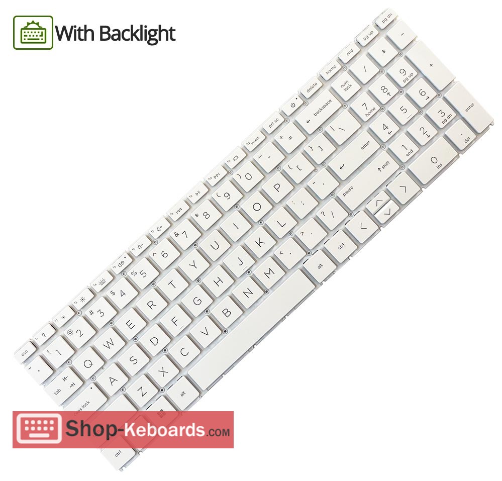 HP L99543-041  Keyboard replacement