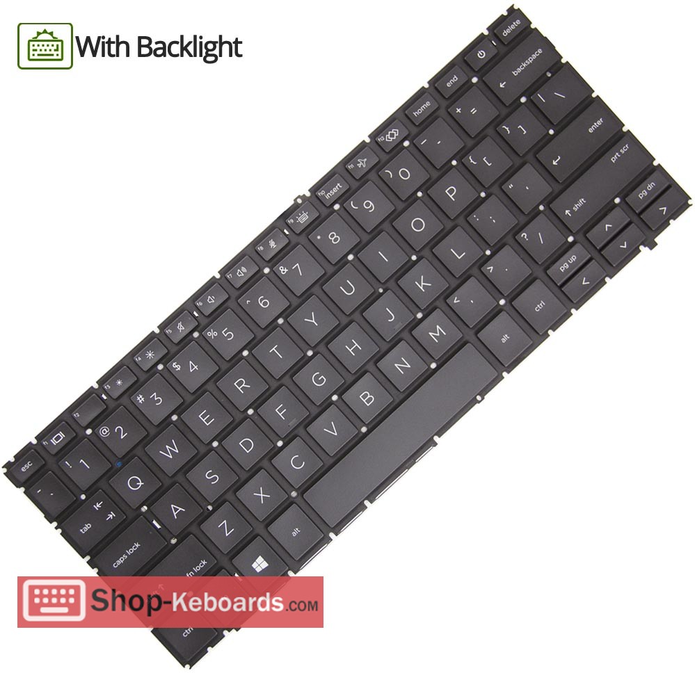 HP N14788-BG1  Keyboard replacement