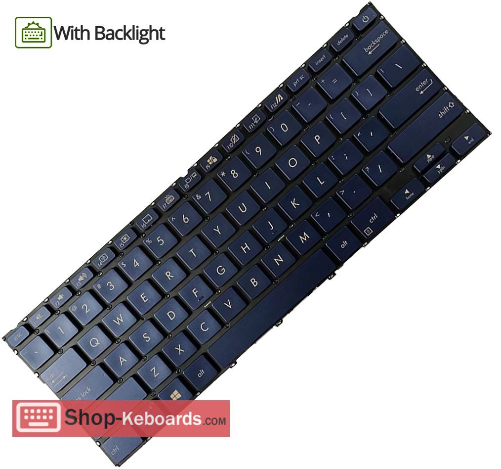 Asus UX434FLC-A5307T Keyboard replacement