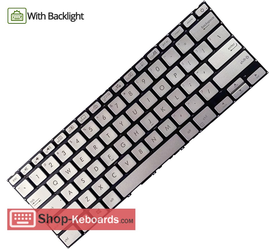 Asus UX433FAC-AI258R  Keyboard replacement