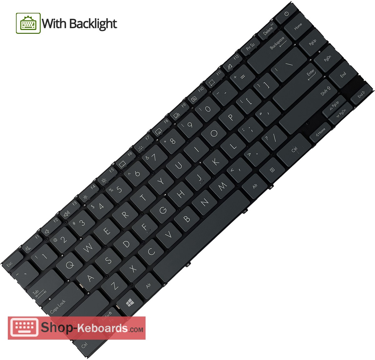 Asus UM425UA-AM502TS  Keyboard replacement