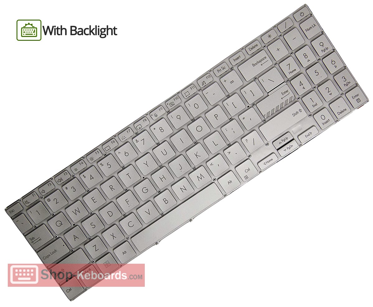 Asus F1502ZA-EJ768W  Keyboard replacement