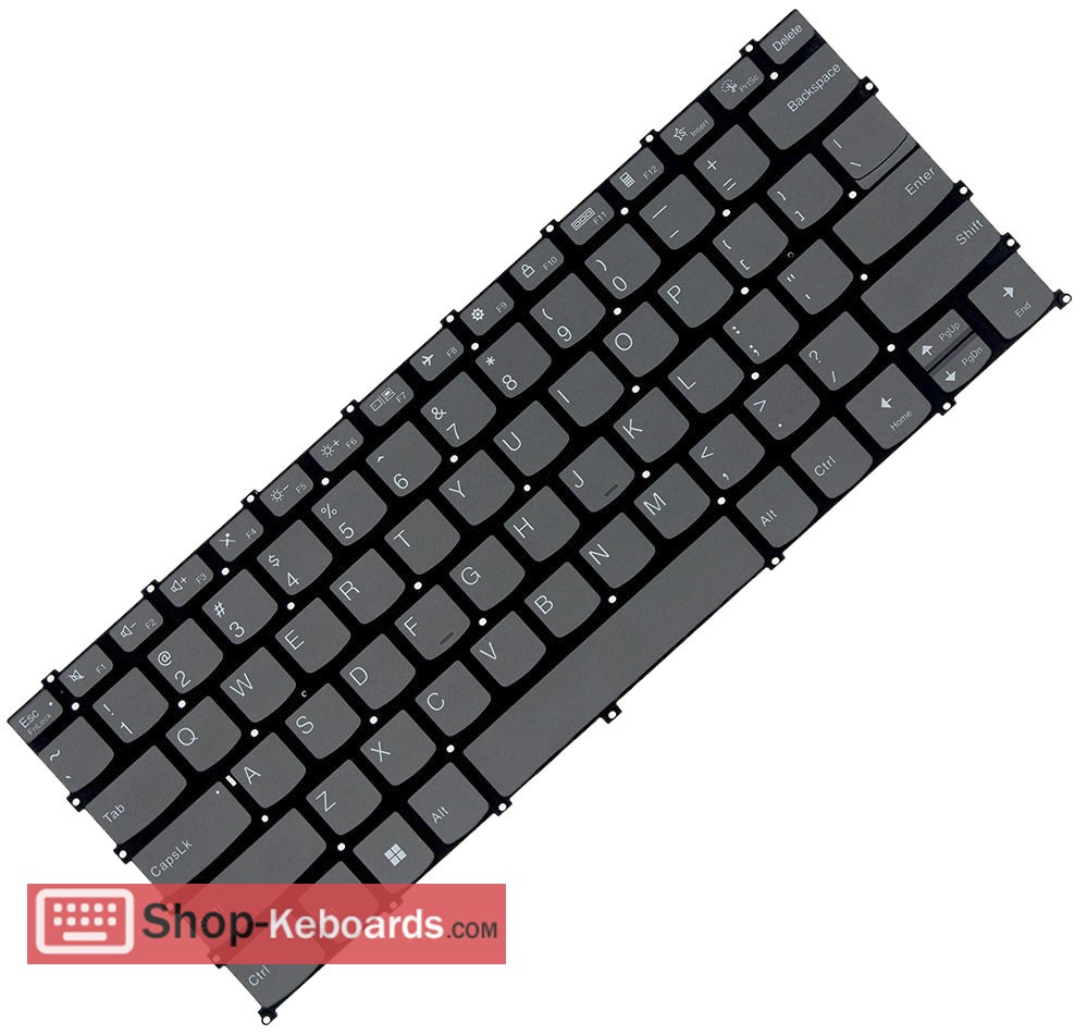 Lenovo ideaPad Pro 5 14ARP8 Type 83AN Keyboard replacement