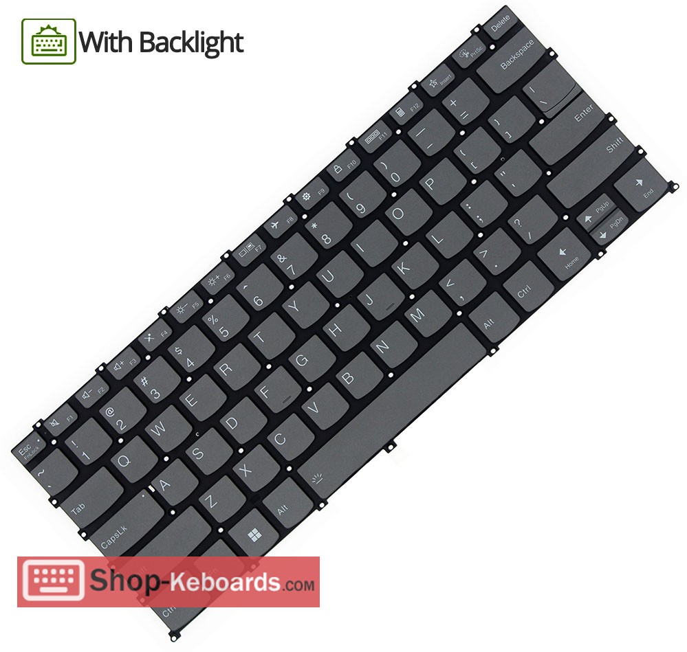 Lenovo ideaPad Pro 5 14APH8 Type 83AM Keyboard replacement