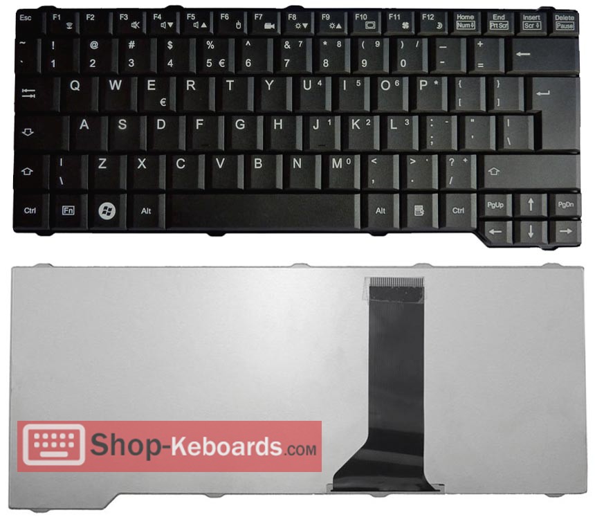 Fujitsu Esprimo V6515 Keyboard replacement