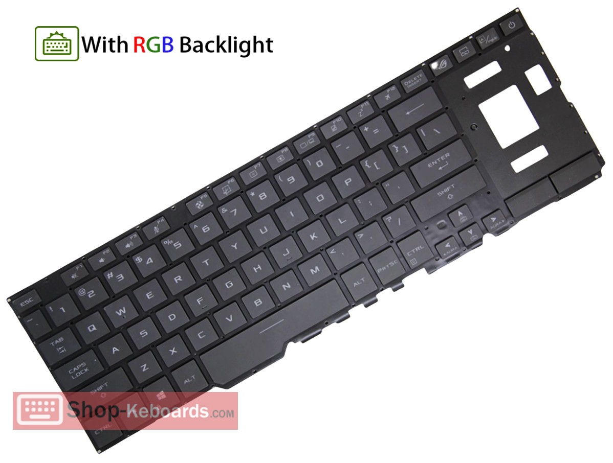 Asus GX551QM-HF052T  Keyboard replacement