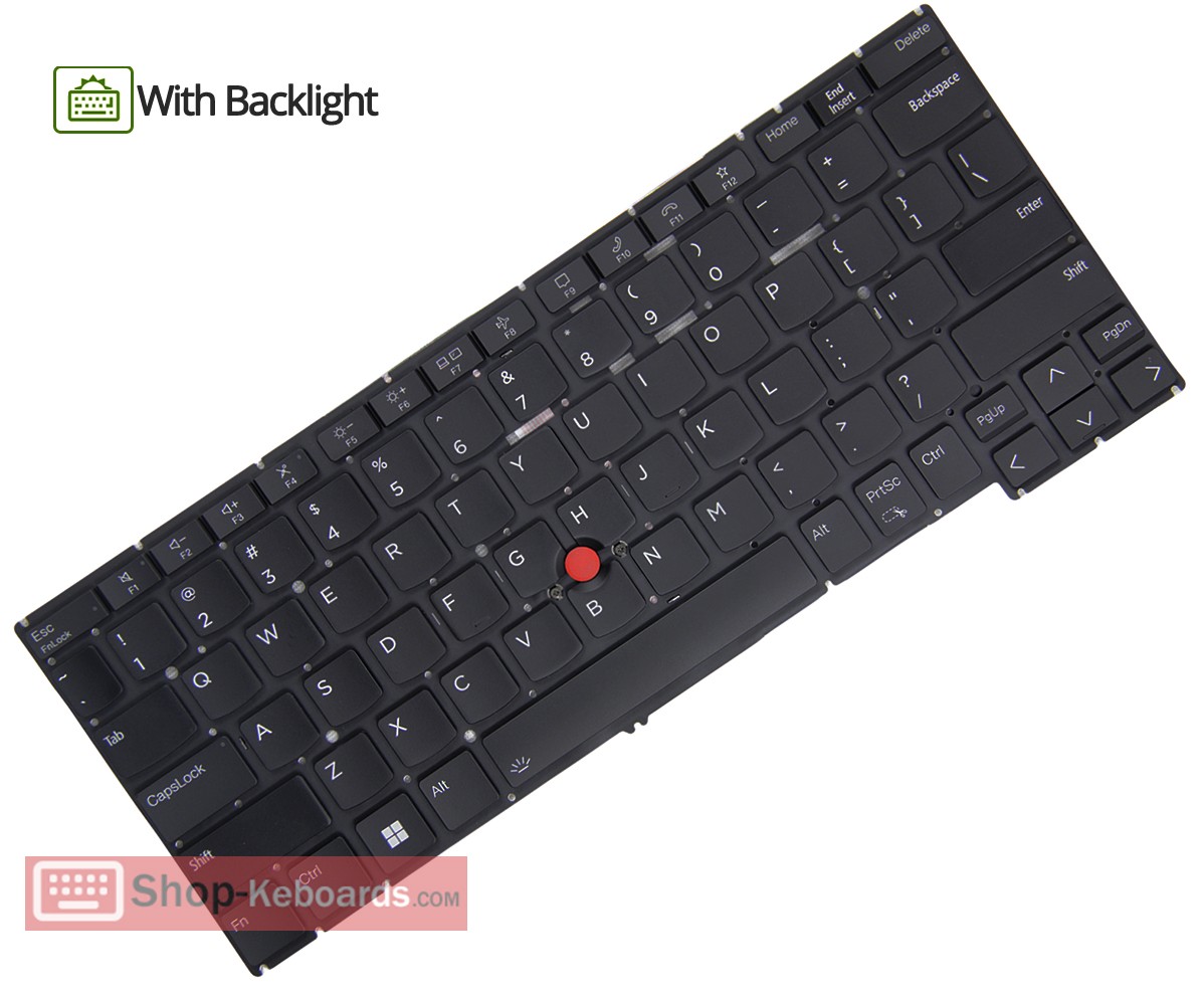 Lenovo 5M11H94522 Keyboard replacement