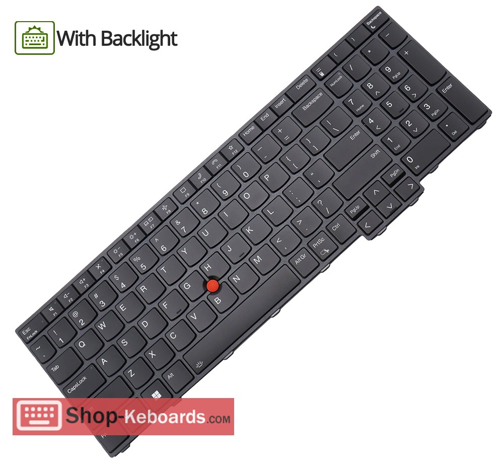 Lenovo ThinkPad P16v Type 21FC Keyboard replacement