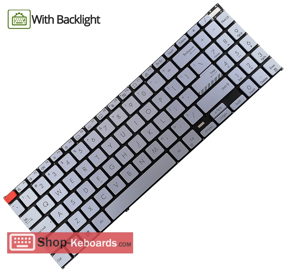 Asus M5602RA Keyboard replacement
