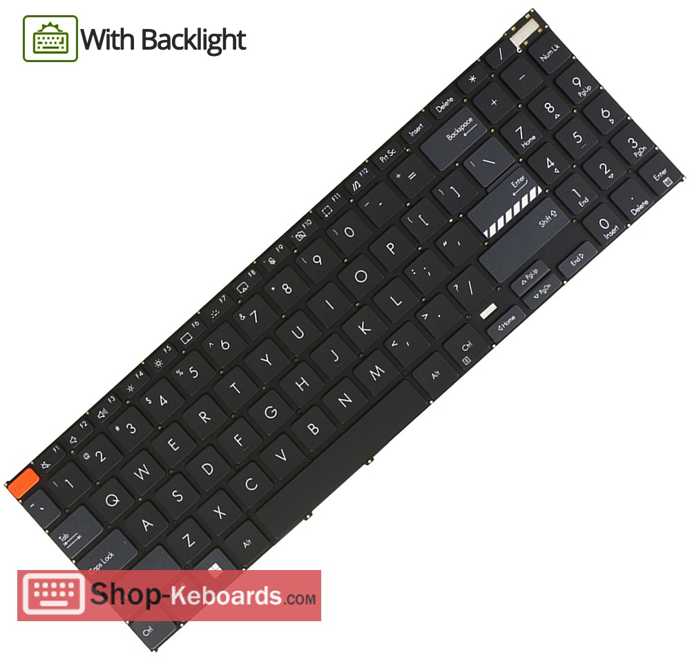 Asus k6501zm-ma052w-MA052W  Keyboard replacement