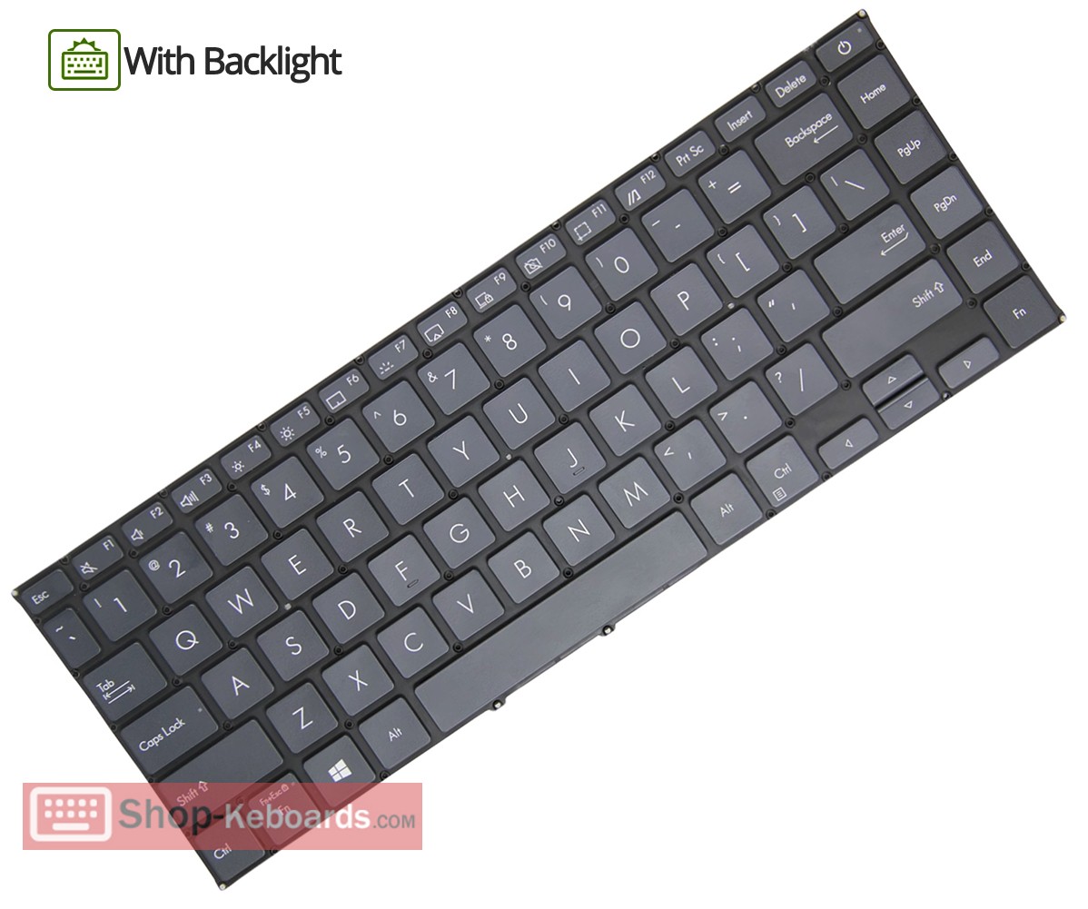 Asus UX435EA-WB711R  Keyboard replacement