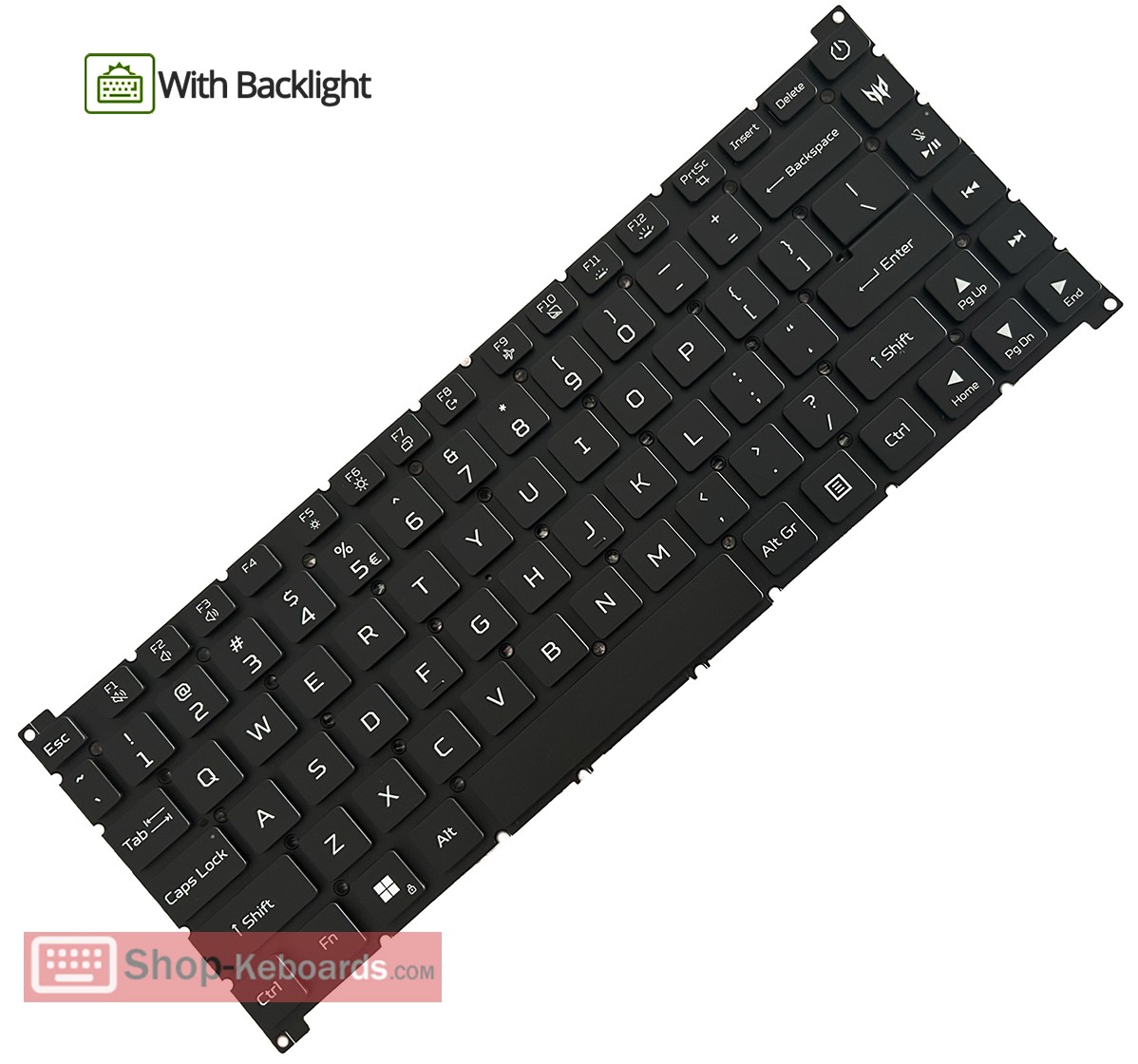 Acer Predator PT14-51-77TD Keyboard replacement