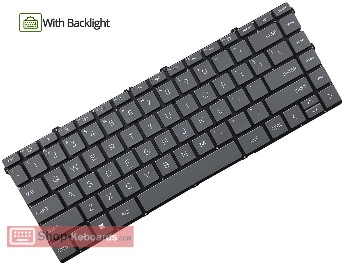 HP ENVY X360 15-FH0000NB  Keyboard replacement