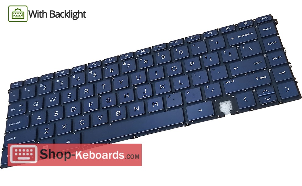 HP M83498-BG1  Keyboard replacement