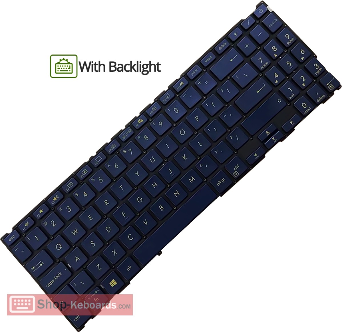 Asus UX534FAC-A8080R  Keyboard replacement