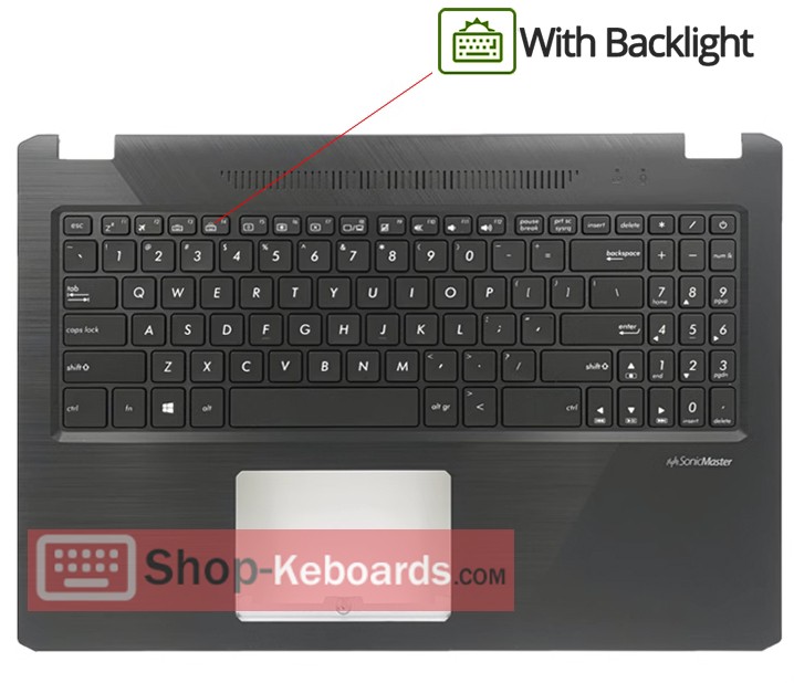 Asus ASM18F63A0-920  Keyboard replacement