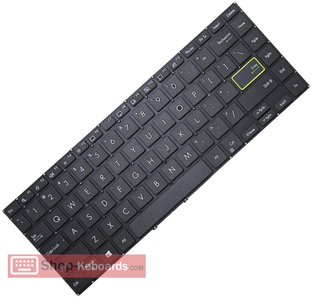 Asus 0KNB0-260NWB00  Keyboard replacement