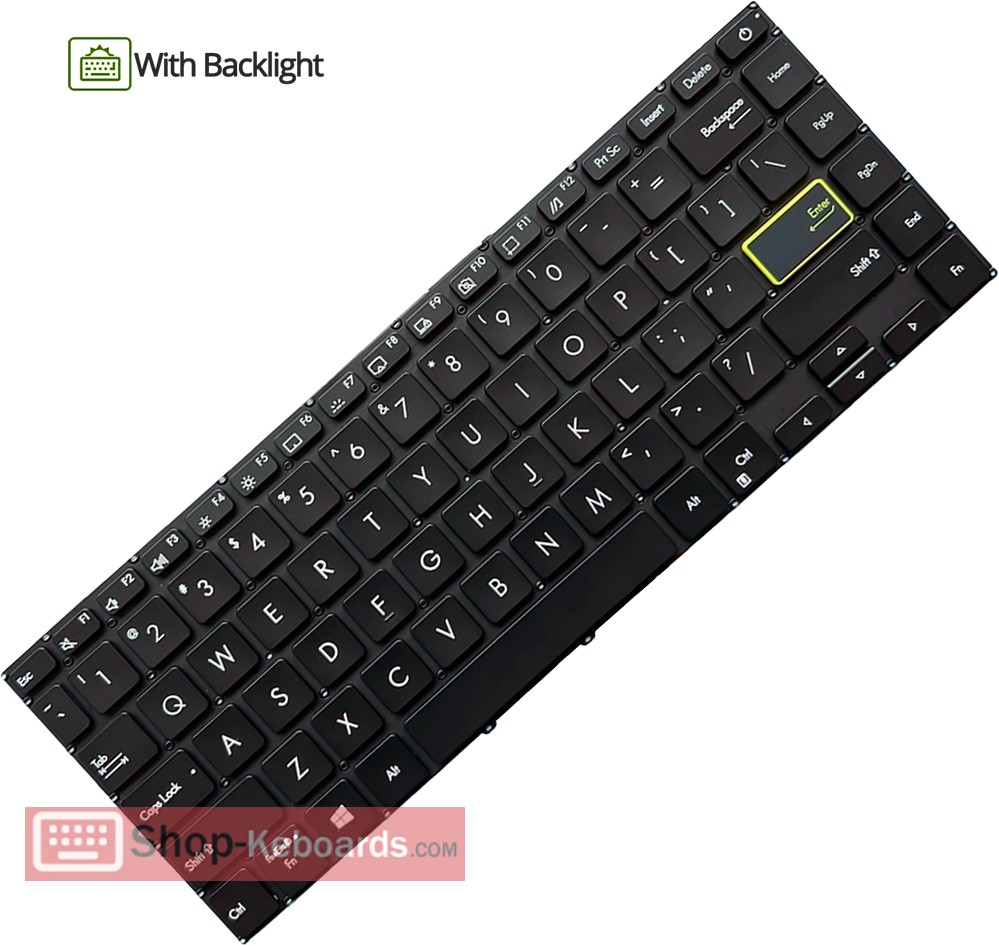 Asus R429MA-EB1355TS  Keyboard replacement