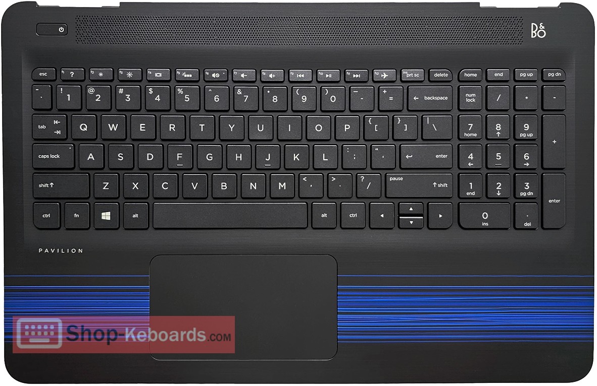 HP Pavilion 15-AU500 Keyboard replacement