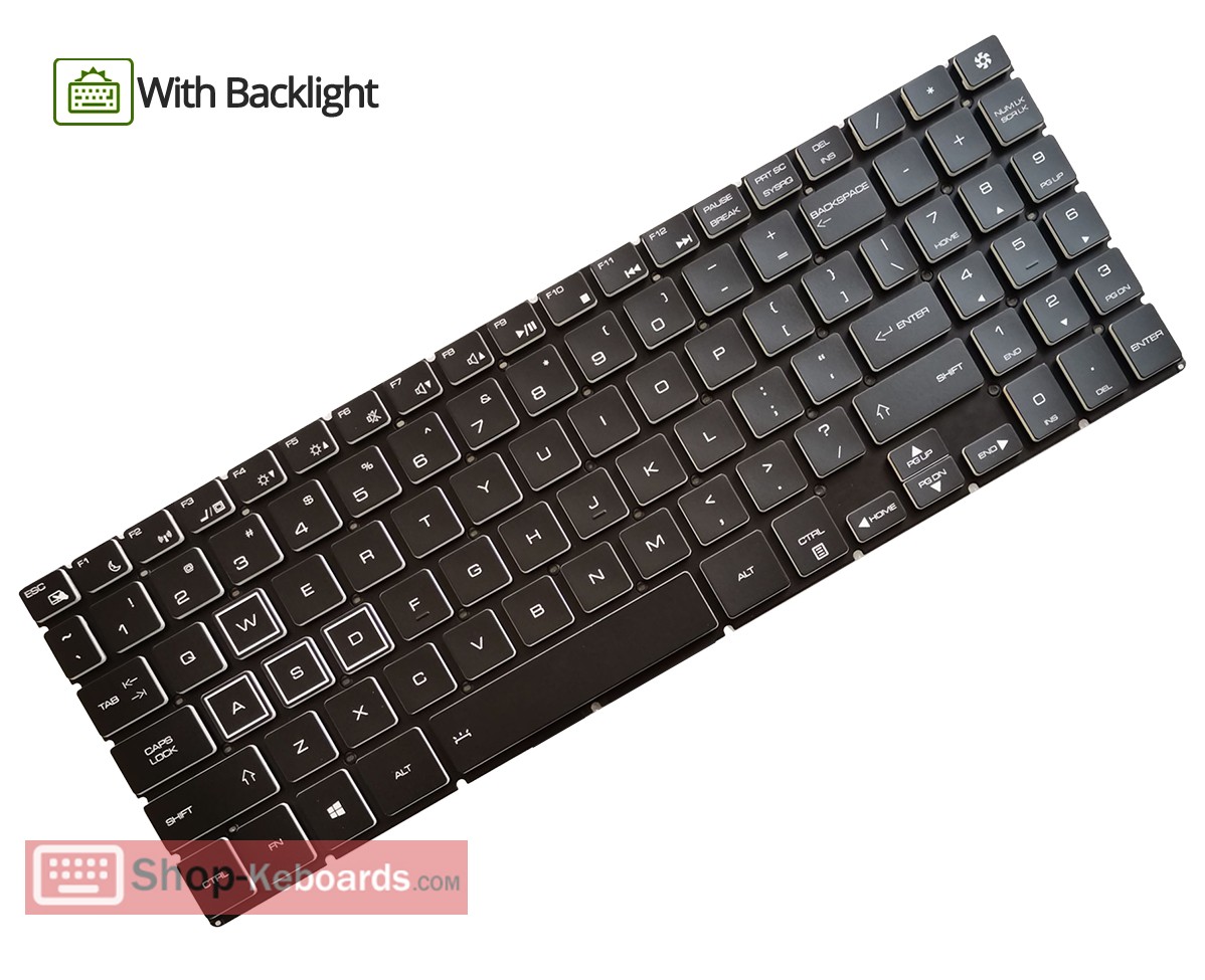 QUANTA AENLCB01010  Keyboard replacement