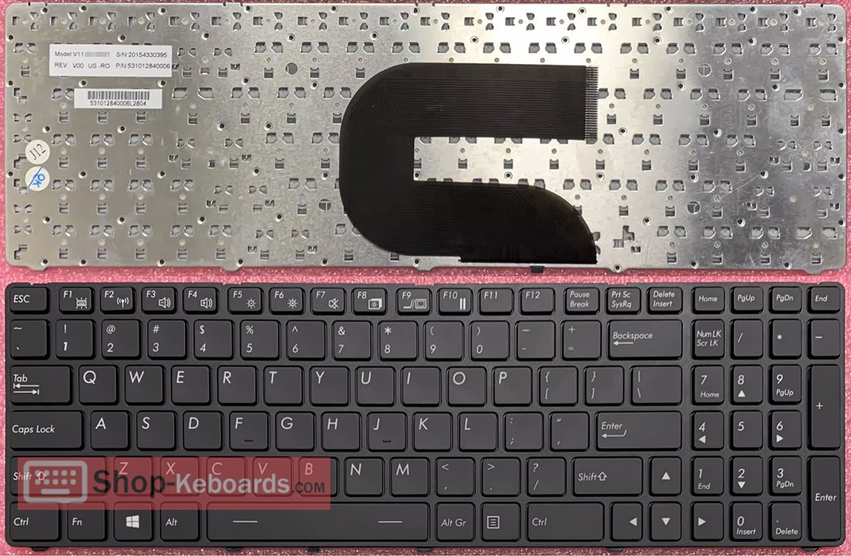 GETAC V111418DK1 Keyboard replacement